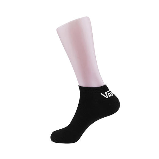 VANS经典LOGO男子运动休闲短袜船袜袜子VN0A3QT3BLK 商品图3