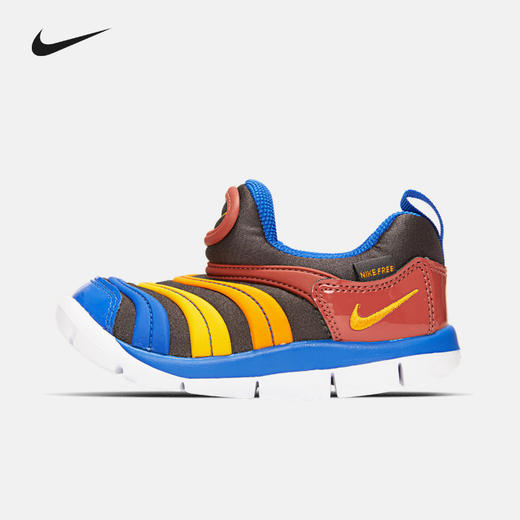 小耐克毛毛虫2022春男婴童幼儿宝宝一脚蹬轻便休闲鞋343938-200 商品图0