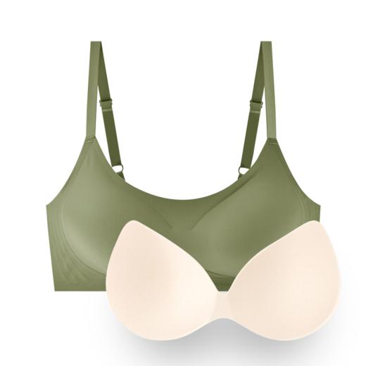 MOYAKA软支撑隐形背勾文胸，大胸显小、舒适无痕记忆海绵胸垫 商品图4