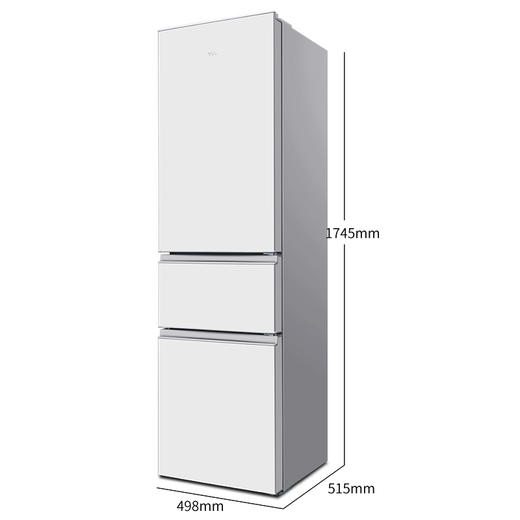 【品质家电】TCL 三门直冷冰箱BCD-215TC闪白银 商品图1