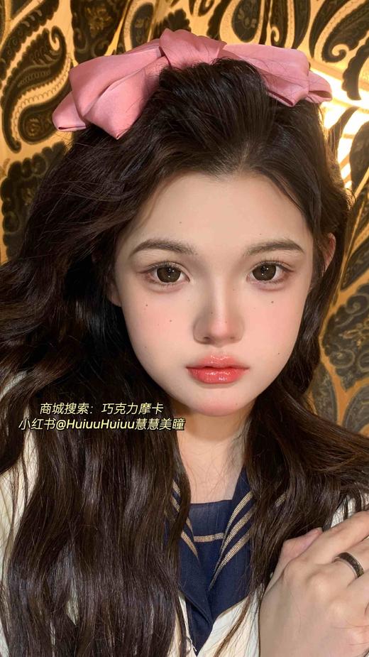 【大直径】Sheepcon-巧克力摩卡星冰乐/大萝莉棕14.5mm 【年抛 0-1000度 含有525/575】 商品图2