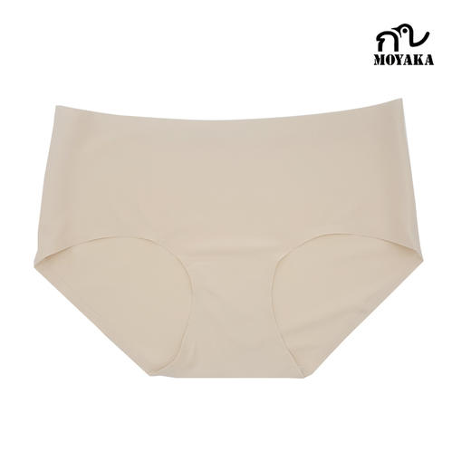 MOYAKA零感无痕女士中腰内裤，面料手感软糯、无痕高弹、裸感体验底裤 商品图4