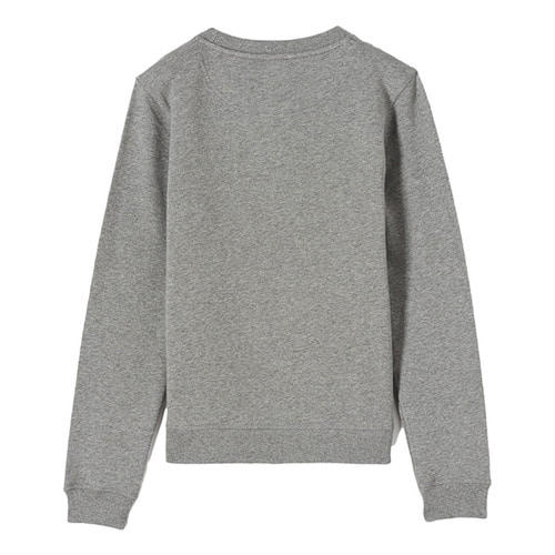 KENZO 高田贤三 女士棉质绣标志性眼睛图案圆领长袖卫衣 灰色 2SW710 4XC 95 商品图1