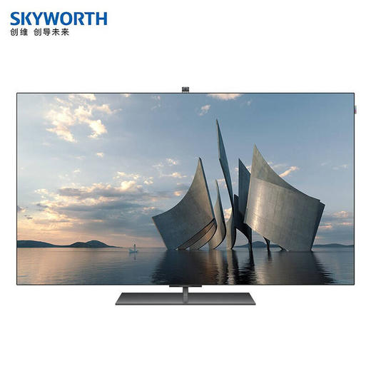 创维（SKYWORTH）65W82 65英寸变形OLED屏无边框全景屏wifi网络护眼蓝光家电互联电视 商品图0