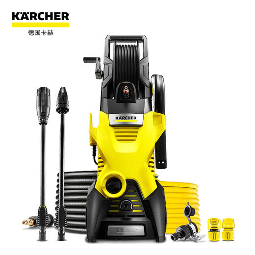 KARCHER德国卡赫高压清洗机 洗车水枪家用洗车机 卷轴收纳款 K3Plus HR 商品图7