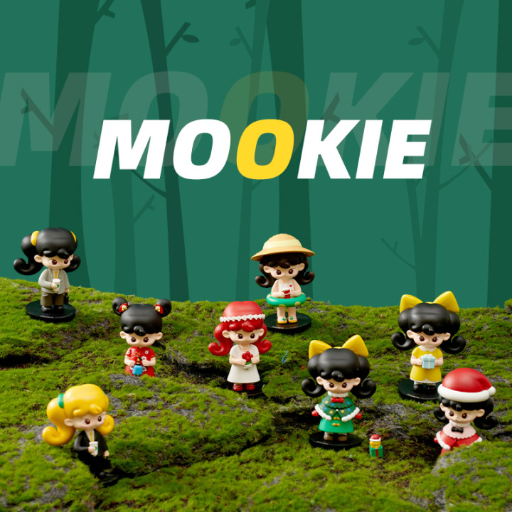 MOOKIE 十周年系列 HIMO海马体盲盒 手办