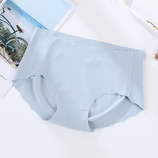 【轻薄裸感 贴合不束缚】无痕内裤女士抗JUN冰丝女式內褲一片式低腰薄夏季性感女三角裤 日系 商品图7