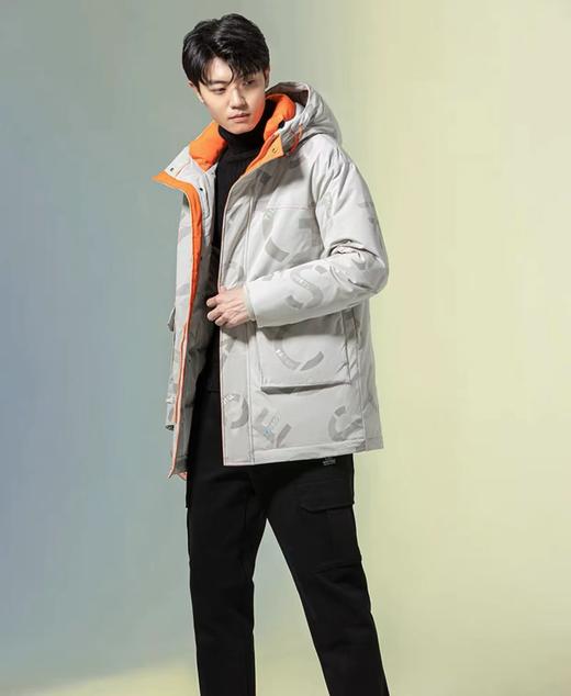 男中长款羽绒外套054276Y 商品图5