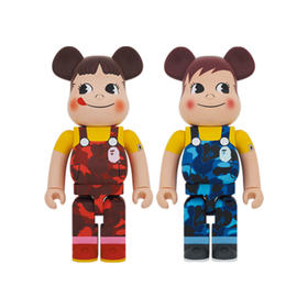收藏系列 Be@rbrick 1000%系列 不二家&BAPE 2体