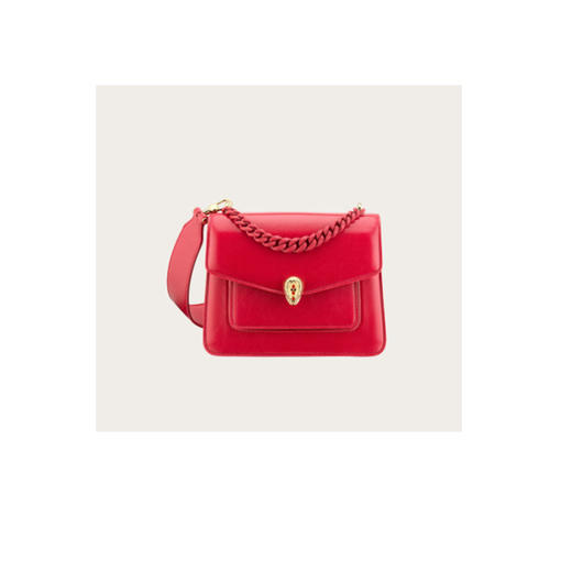 BVLGARI 宝格丽 SERPENTI FOREVER 斜挎包 女士单肩包 红色 290763 商品图0