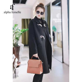 法米拉绵羊毛保暖时尚大衣A0C1XFG15300