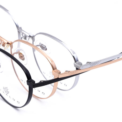 DSG08351 米亚罗MIYALUO 新款光学镜架 全钛合金钛架 DSG08351 商品图6