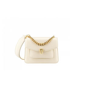 BVLGARI 宝格丽 SERPENTI FOREVER 斜挎包 女士单肩包 象牙白 291231