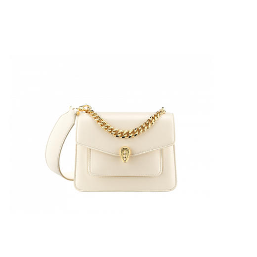 BVLGARI 宝格丽 SERPENTI FOREVER 斜挎包 女士单肩包 象牙白 291231 商品图0