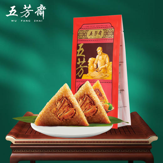 五芳斋 真空五芳大肉粽 大块肉料  多袋组合 3袋（140g*2/袋） 商品图1