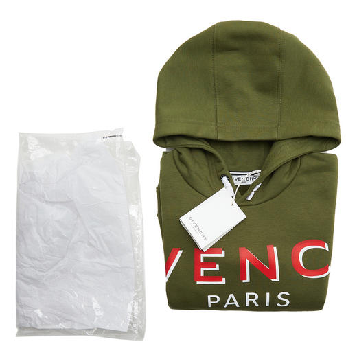 GIVENCHY 纪梵希 童装 字母印花连帽套头卫衣 H25275 商品图2