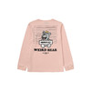 MISHKA2022春夏新品 KA爷熊系列印花长袖T恤男女同款M21100015M 商品缩略图1