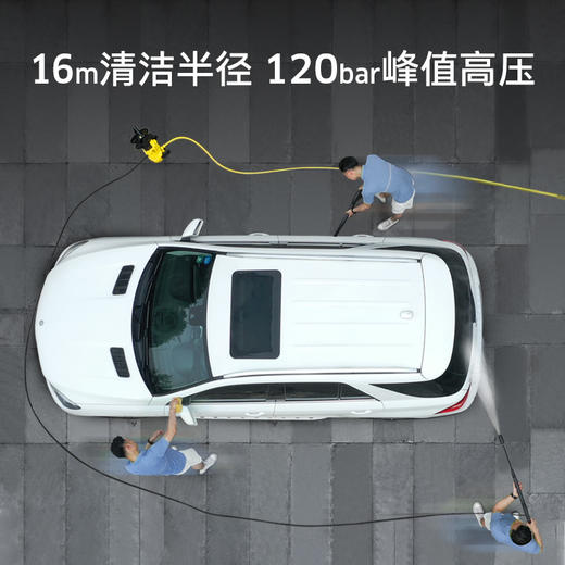KARCHER德国卡赫高压清洗机 洗车水枪家用洗车机 卷轴收纳款 K3Plus HR 商品图3