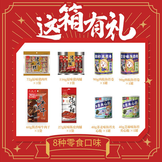 唯新-张萌萌这箱有礼 休闲年货大礼盒 商品图1