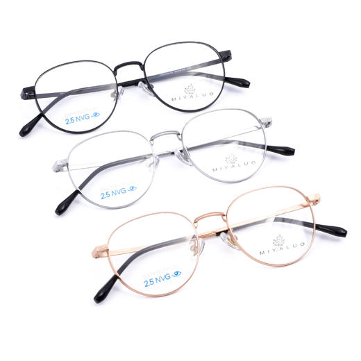 DSG08351 米亚罗MIYALUO 新款光学镜架 全钛合金钛架 DSG08351 商品图8