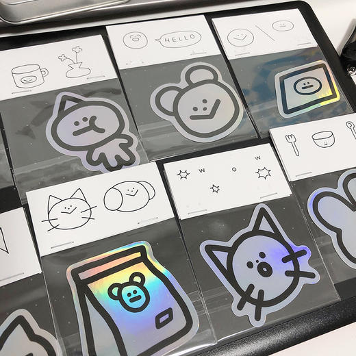 MonkeyMarket『无聊贴纸』单张 商品图0