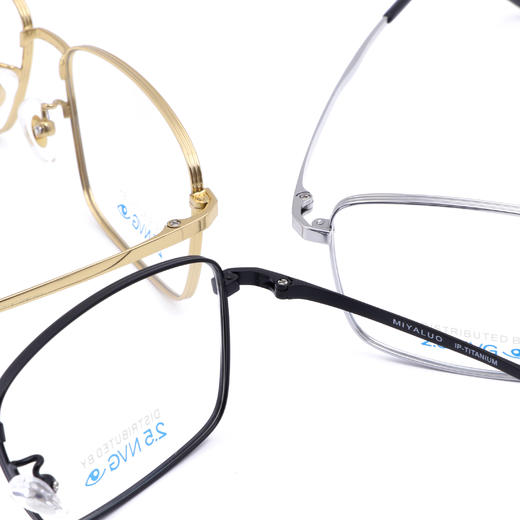 MI6638/T 米亚罗MIYALUO 新款光学镜架 全钛合金钛架 MI6638/T 商品图7