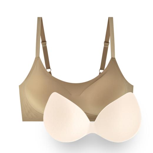 MOYAKA软支撑隐形背勾文胸，大胸显小、舒适无痕记忆海绵胸垫 商品图5