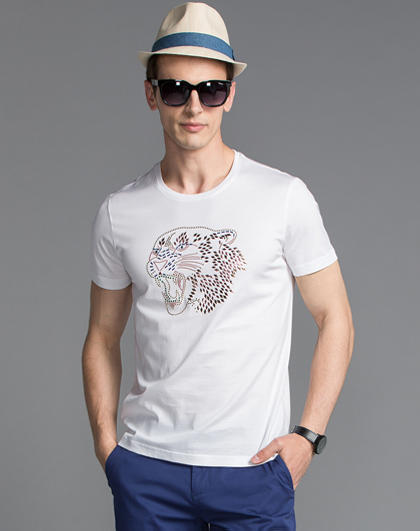 Marco Azzali圆领T恤 T5052300 商品图0