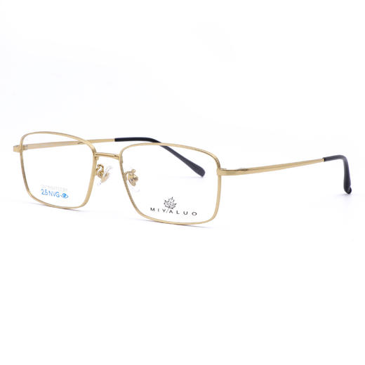 MI6638/T 米亚罗MIYALUO 新款光学镜架 全钛合金钛架 MI6638/T 商品图4