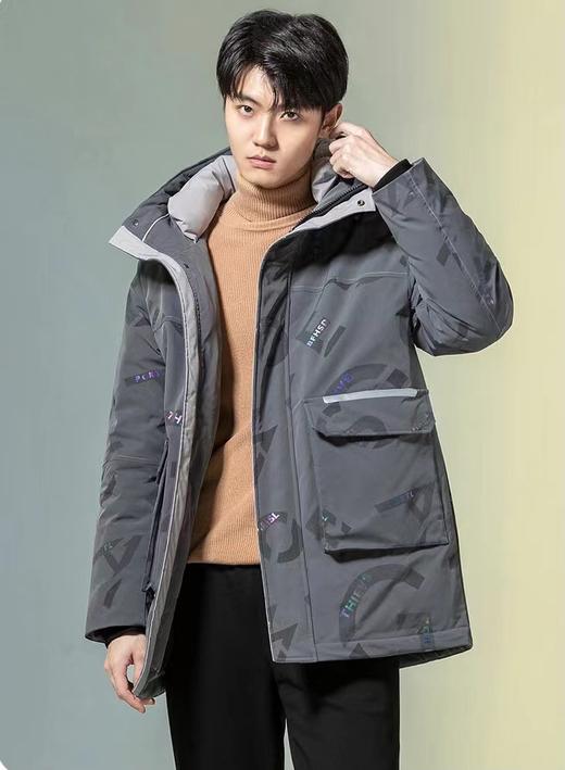 男中长款羽绒外套054276Y 商品图0