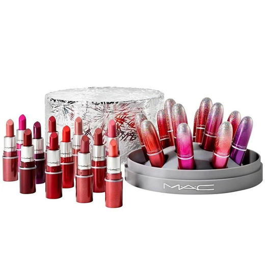 MAC魅可 圣诞新春限量版迷你套装 12支装 美国（临时） 商品图1