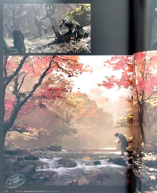 【中商原版】只狼 影逝二度 官方插画集 日文原版 SEKIRO SHADOWS DIE TWICE Official Artworks 商品图6