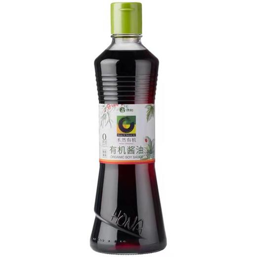 禾然有机酱油500ml 有机黄豆酱油 厨房调味 商品图1