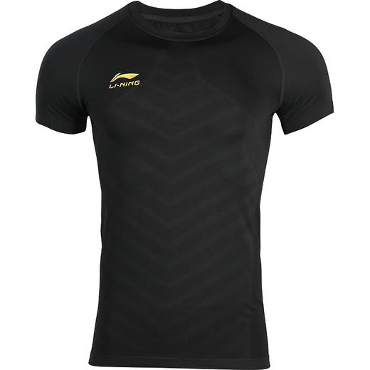 Lining/李宁一体织足球运动训练比赛短袖紧身衣 商品图4