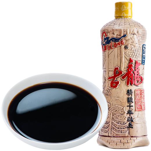 古龙食品 珍品酱油黄豆古法酿晒十年特级酱油500ml烹饪厨房调味 商品图3