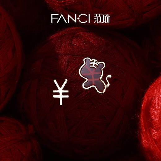 福气虎【耳钉】 商品图3