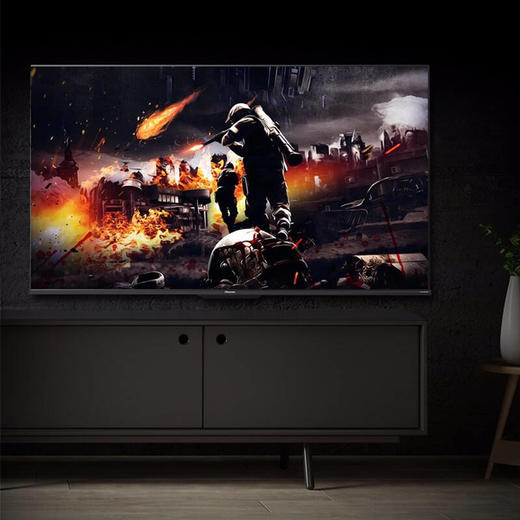 海信（Hisense）75E3F-PRO 75英寸 AI声控 MEMC 130%高色域4K超薄全面屏巨幕 2+32GB平板液晶电视机 商品图2