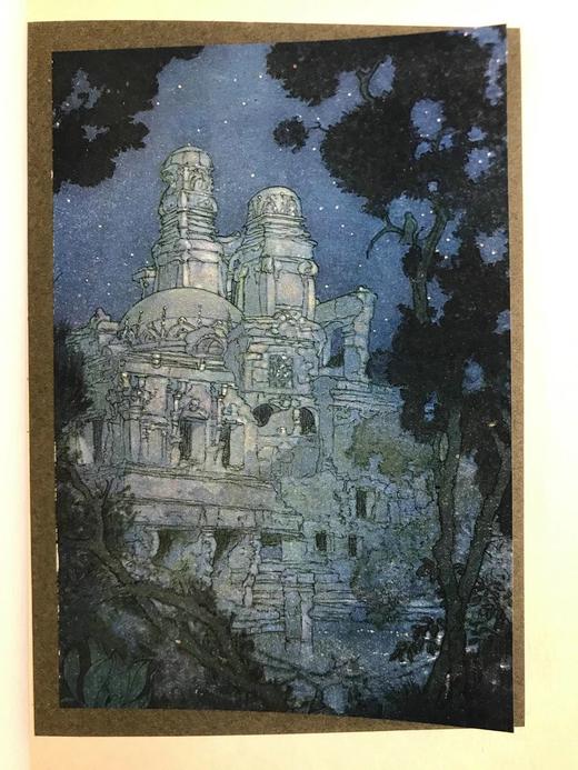 埃德蒙·杜拉克12幅彩色手工贴图！约20世纪早期 鲁拜集 精装32开 商品图12