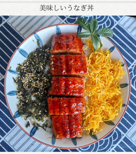 日式蒲烧鳗鱼精选日本鳗鲜香软糯加热即食切段盒装270g中秋礼品 商品图1