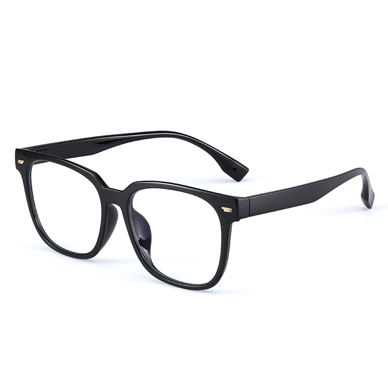 普莱斯光学眼镜MD71429A 经典大黑框 TR90材质 四色可选男女同款