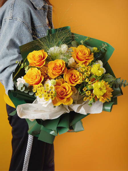 【耀眼】玫瑰花混搭花束 商品图1