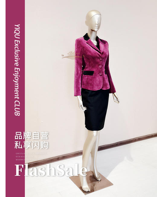 【断码】M/XL码•YIQU |“永恒印记”半节裙（简黑•含45%羊毛） 商品图0