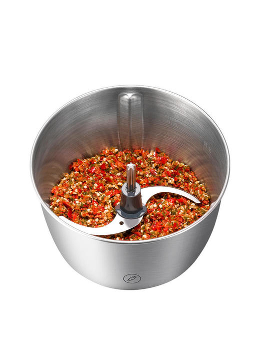 摩飞套娃绞肉机电动家用小型绞馅搅拌机多功能不锈钢打肉馅料理机MR9401 商品图11