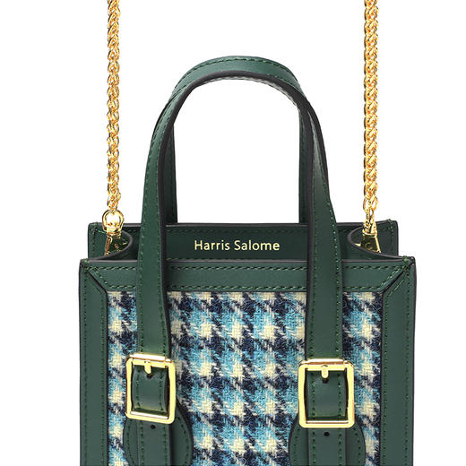 Harris Salome 复古粗花呢 琴谱 手提单肩斜挎包 商品图8