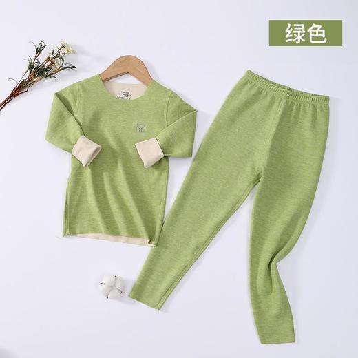 【每满2件减10元】【给孩子温暖的爱】儿童德绒保暖套装！黑科技发热技术！双面磨毛AB面料！无痕隐形！舒适度暴赞！ 商品图8