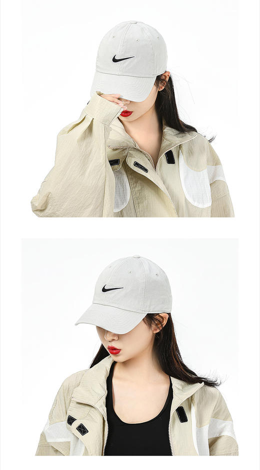 耐克旗舰男帽女帽 22春新品运动帽户外出行旅游遮阳帽子透气时尚休闲棒球帽鸭舌帽943091 商品图1