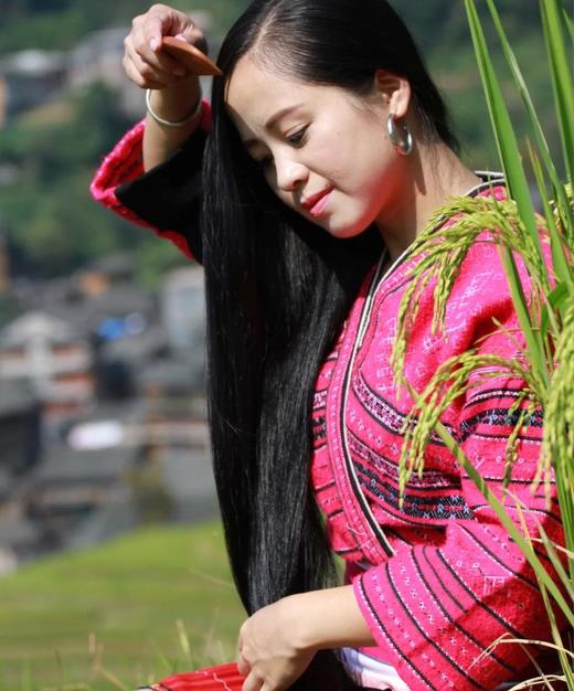 天下DI一长发村的护发秘诀长发养护红瑶洗发水2瓶装 商品图3