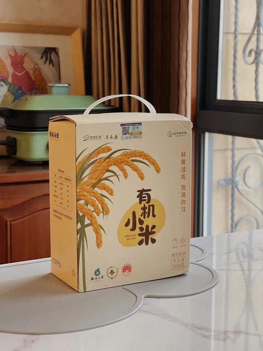 【2021年新米赤峰有机小米】米油丰富好口感健脾养胃内蒙古赤峰毛毛谷小米500g*5包一共5斤装 商品图4