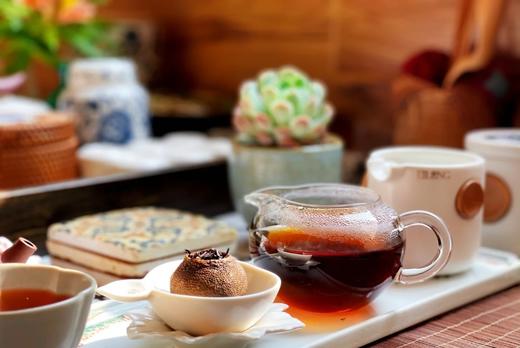 正宗2018年宫廷熟普小青柑普洱茶熟茶橘普茶大红柑陈皮小金桔普柑茶叶 商品图2