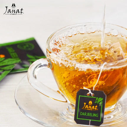Janat大吉岭红茶法国原装进口红茶包袋泡茶奶茶茶包奶茶专用 商品图2